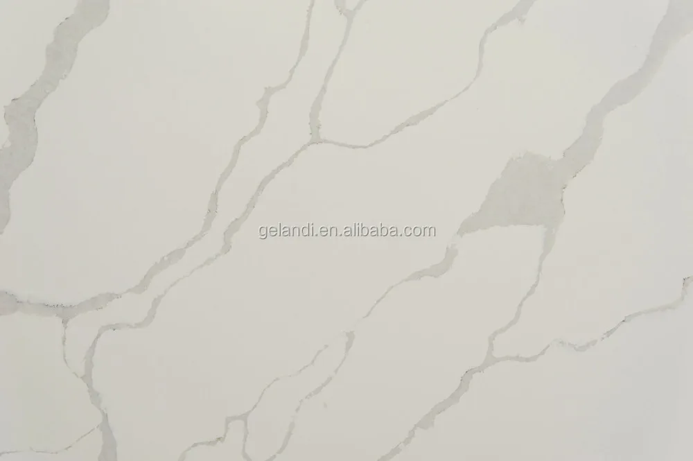 
Chinese factory direct price 20mm-30mm Calacatta high glossy artificial quartz stone 