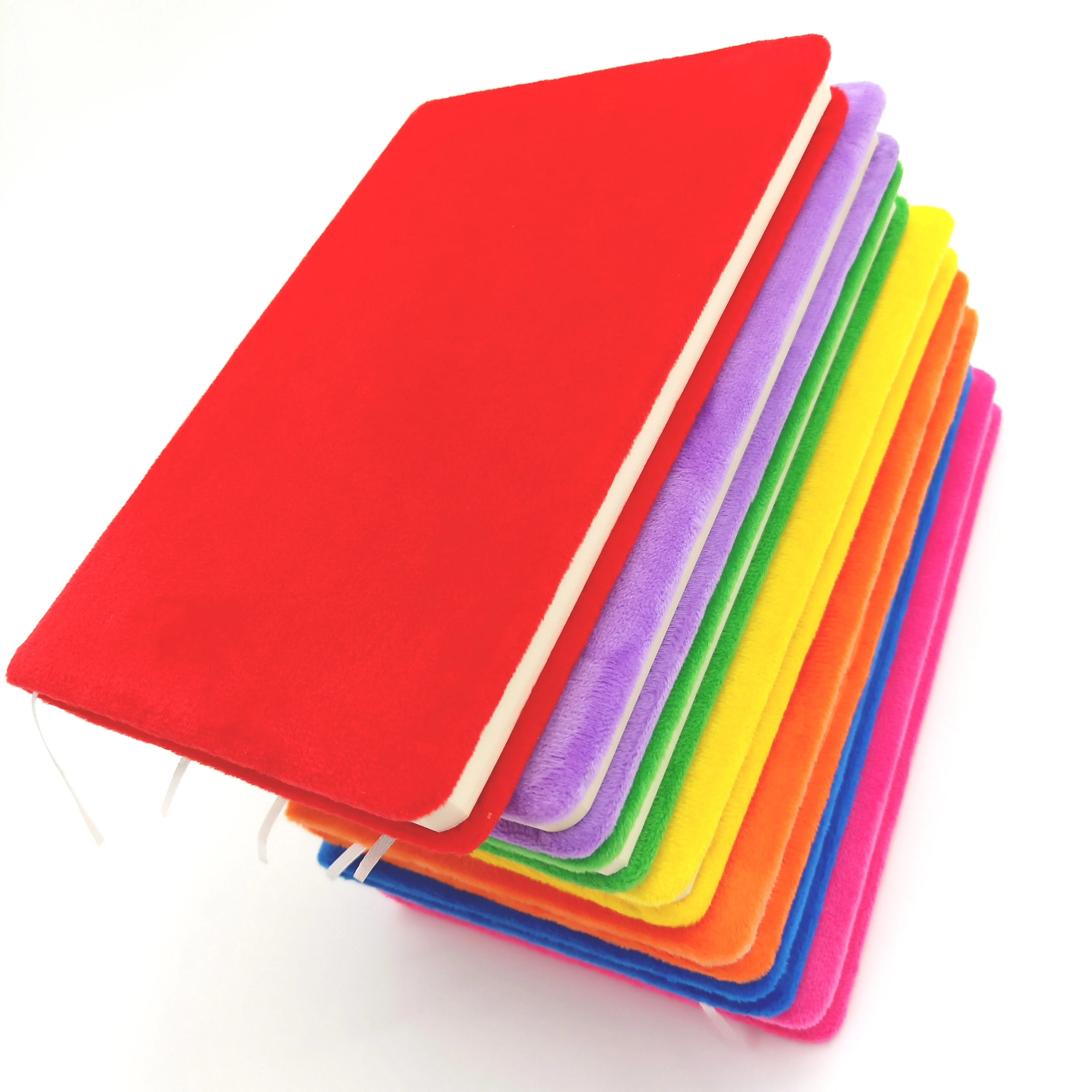 Blank Hard Cover Soft Touch Fluffy Novelty Motivation 5 Minute Journal High Quality
