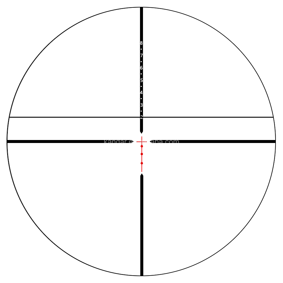 3-12x40 SFIR side focus optic scope with light for hunting