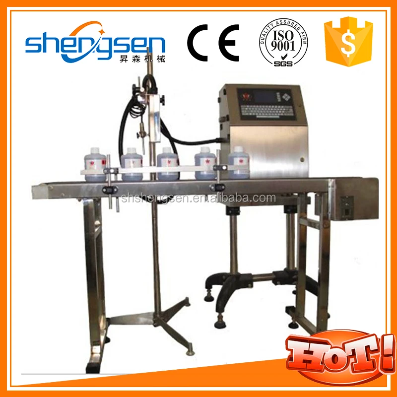 струйный принтер для даты / номер пластиковой бутылкой / враппер