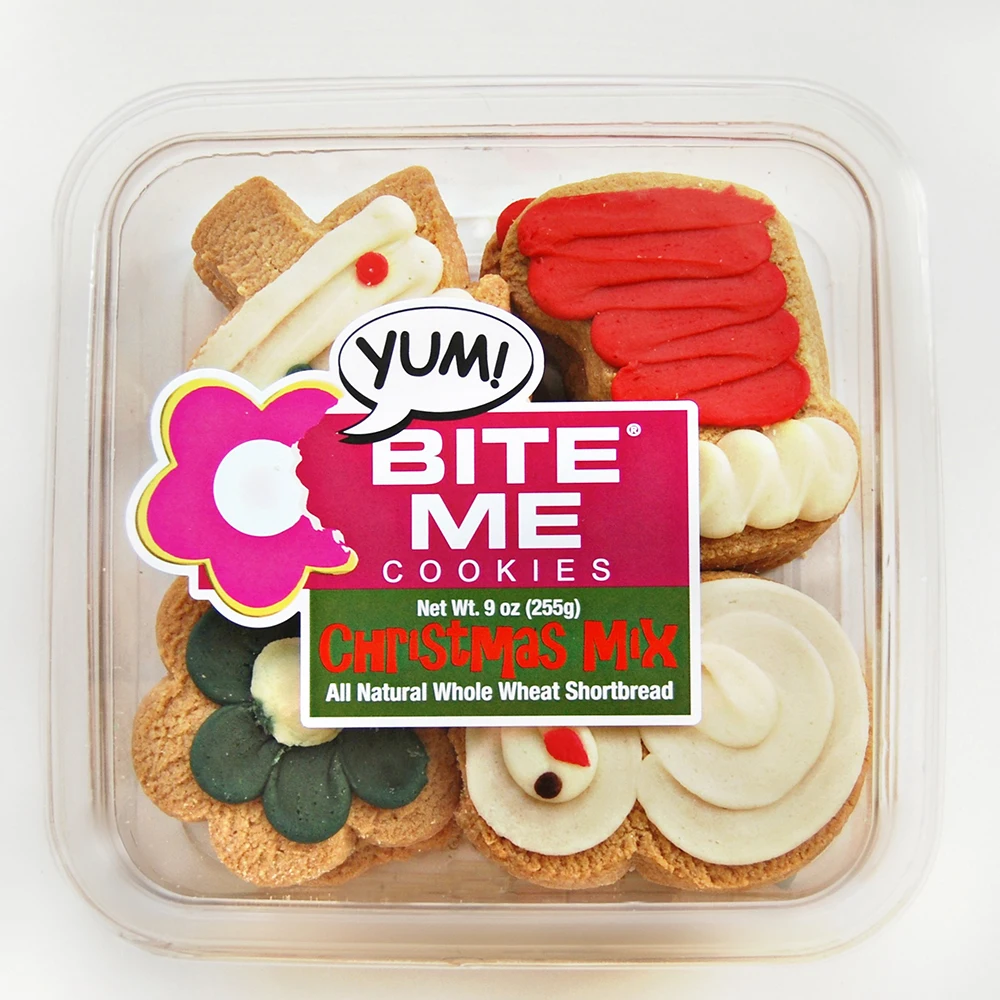 
High quality Christmas no artificial flavoring fortune cookies biscuits 