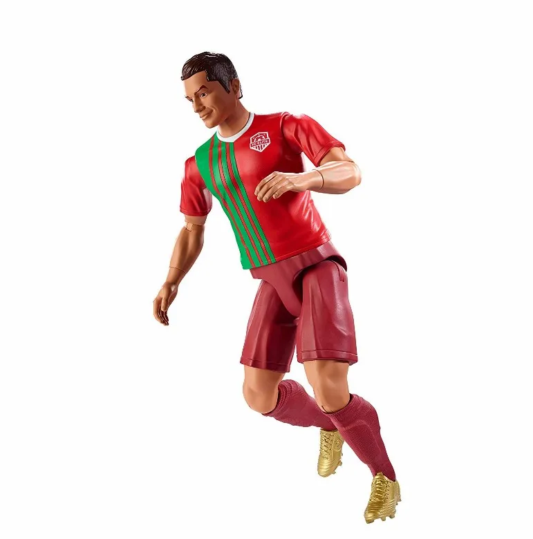High quality 1/12 scale action figure factory custom your own miniature soccer toys figure custom action figure