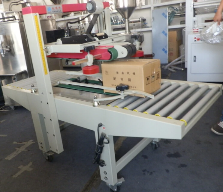
semi automatic carton taping machine with scotch 