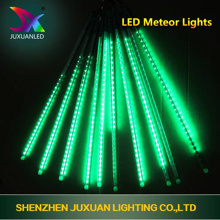 Горячие продажи Привели рождество дождь падения света привело метеорный поток света с батареей