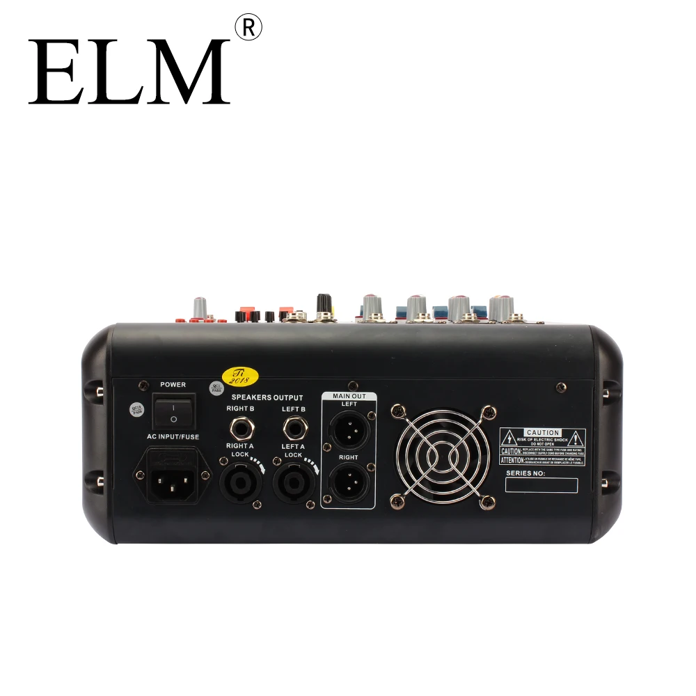 Hi-fi стерео караоке 8Ohm аудио микшер-усилитель