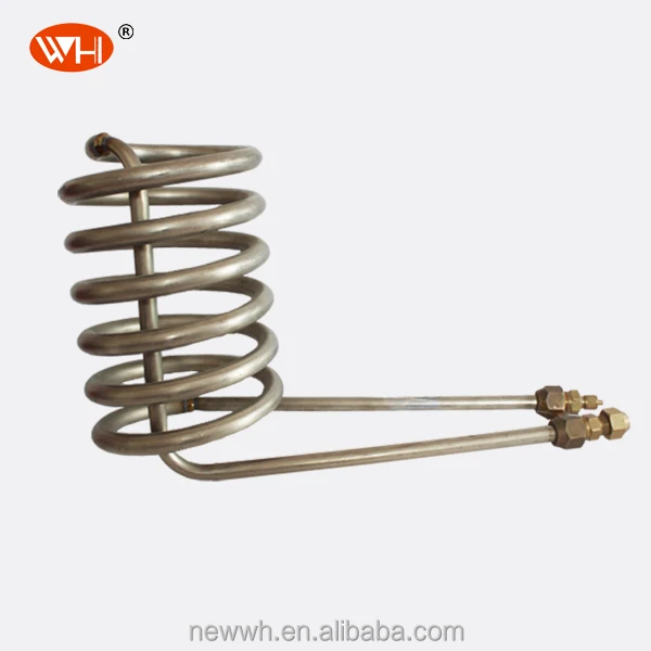 spiral stainless steel tube, spiral titanium heat exchanger, spiral tube coil