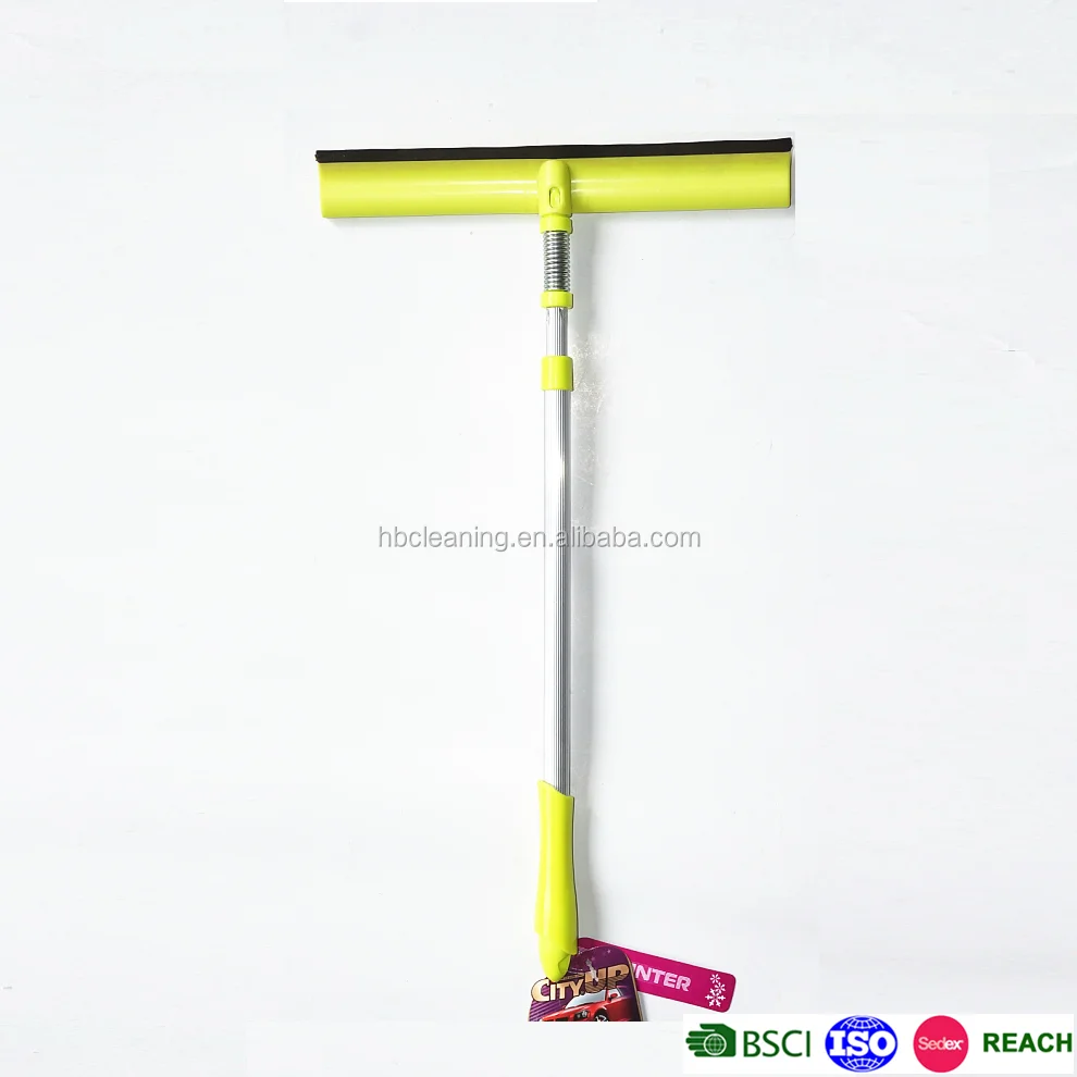 professional window cleaning tools, flexible handle window  squeegee with rubber blade