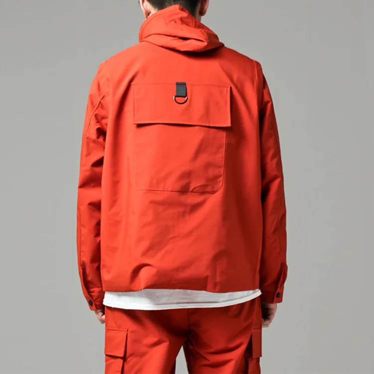 Wholesale Custom Blank 100% Polyester Multi Pockets Windproof Hooded Work Tactical Jackets Men