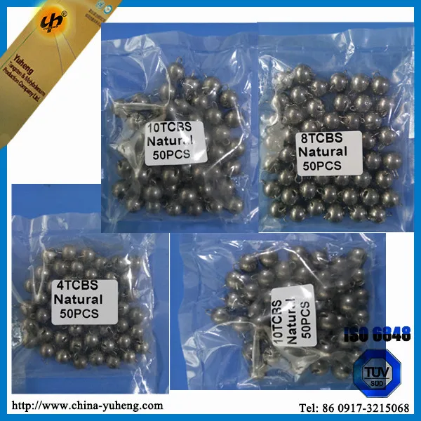 natural color tungsten cheburashka sinkers
