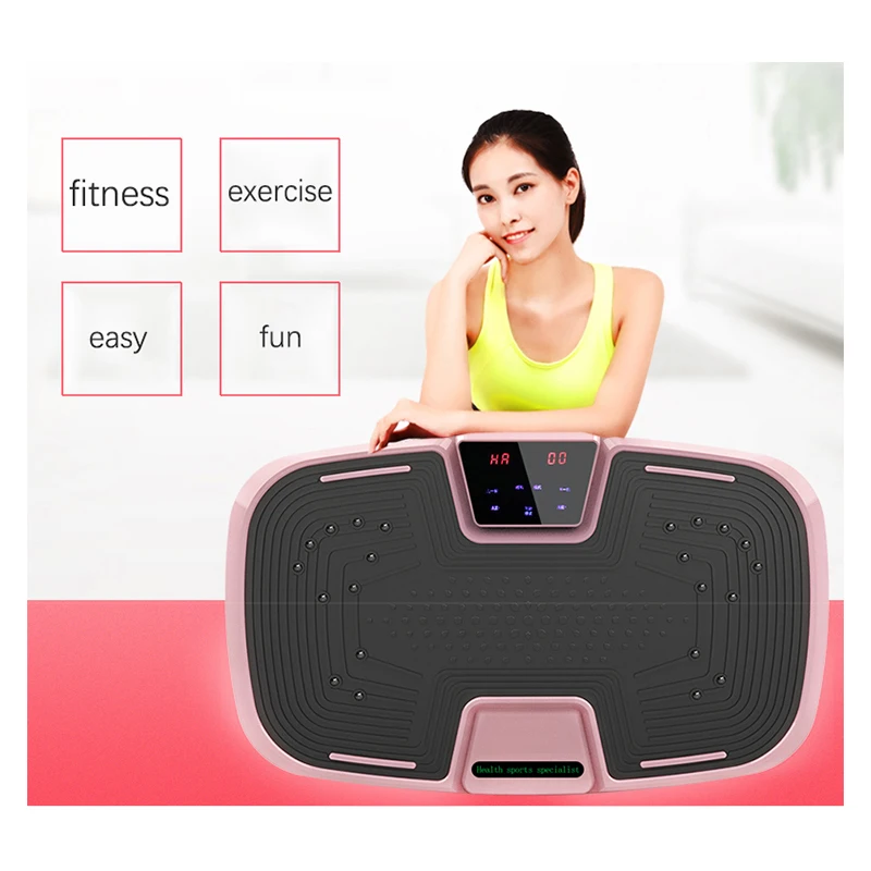 
home exercise lose weight gym equipment body building training fitness machine crazy fit massage vibration platform 