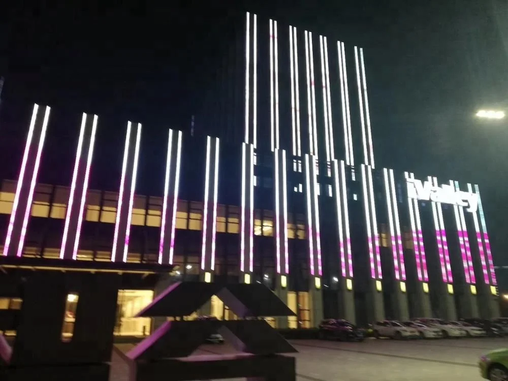 customized Top quality rgb dmx led building facade lighting