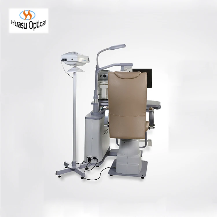 China ophthalmic chair refraction unit optical combined table equipment