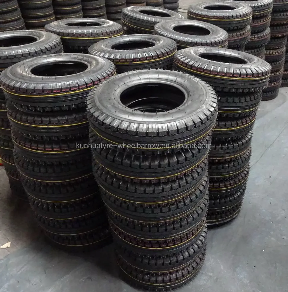 
high quality competitive price rib pattern three wheel 4.00-8 motorcycle tyre tube price 
