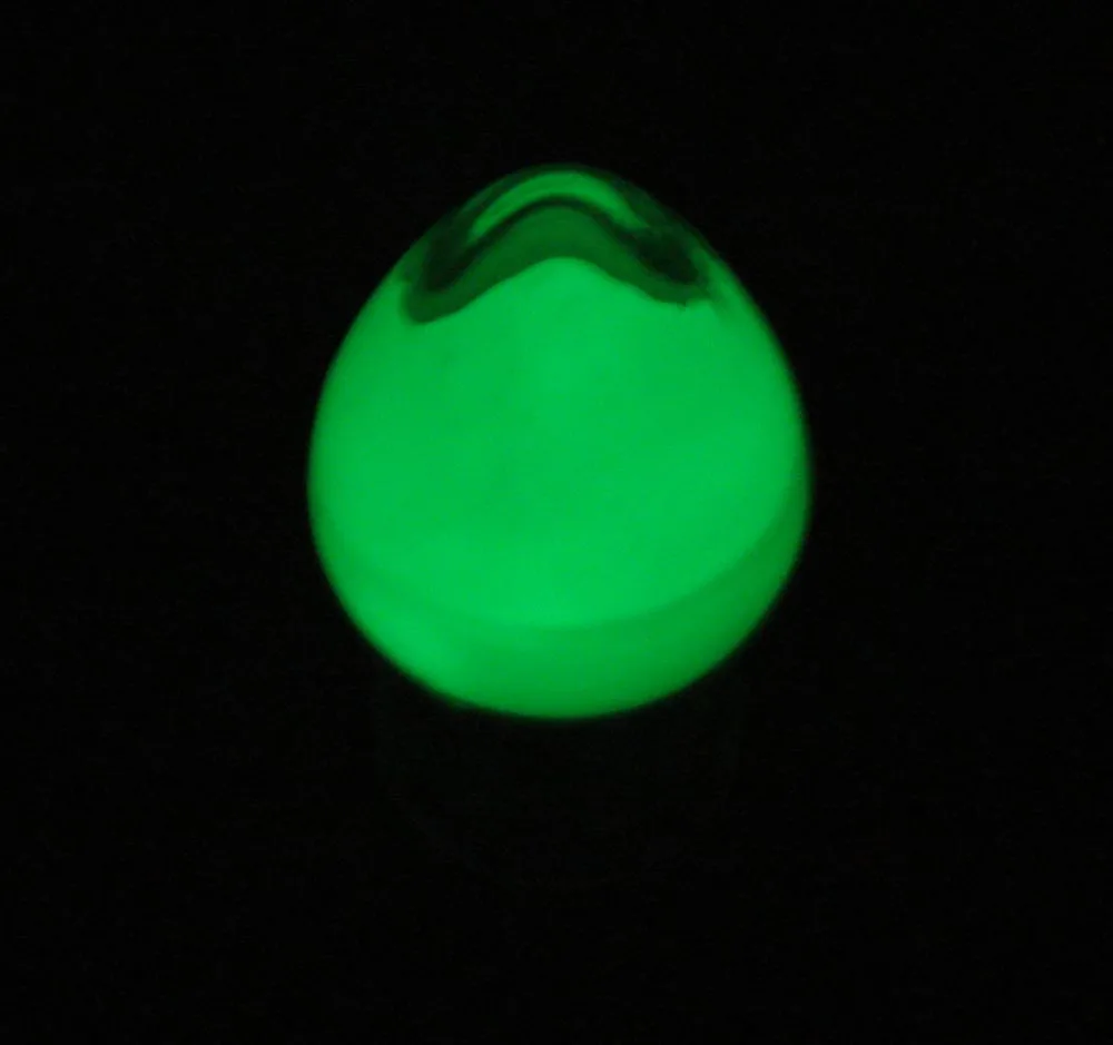 Aqua фотолюминесцентный пигмент/зеленый фосфоресцентный порошок/светящийся