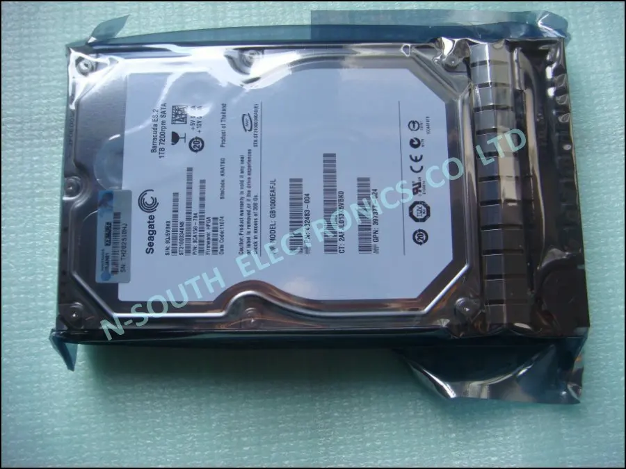 Wholesale price HDD disk for hp 454146-b21 454273-001 wd1002fbys 507515-003 1tb 3g sata 7.2k rpm 3.5