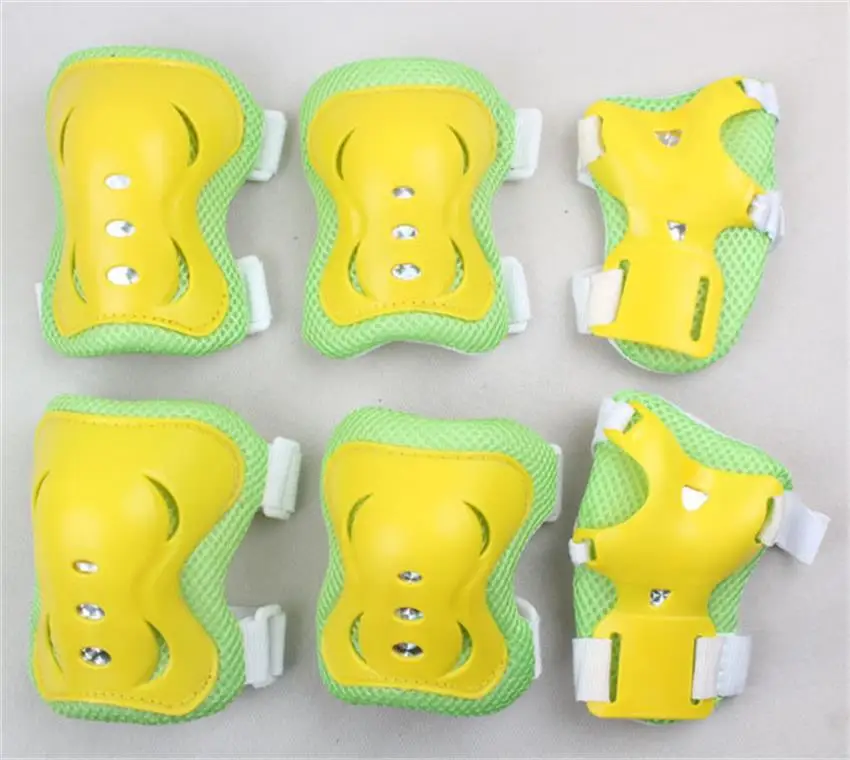 Outdoor sports kids protector Butterflies shape PVC shell, soft EVA Wrist,Elbow,Knee protect skates protective pad