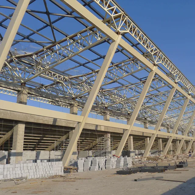 Конструкция для строительства, конструкция стального каркаса, дизайн складского склада