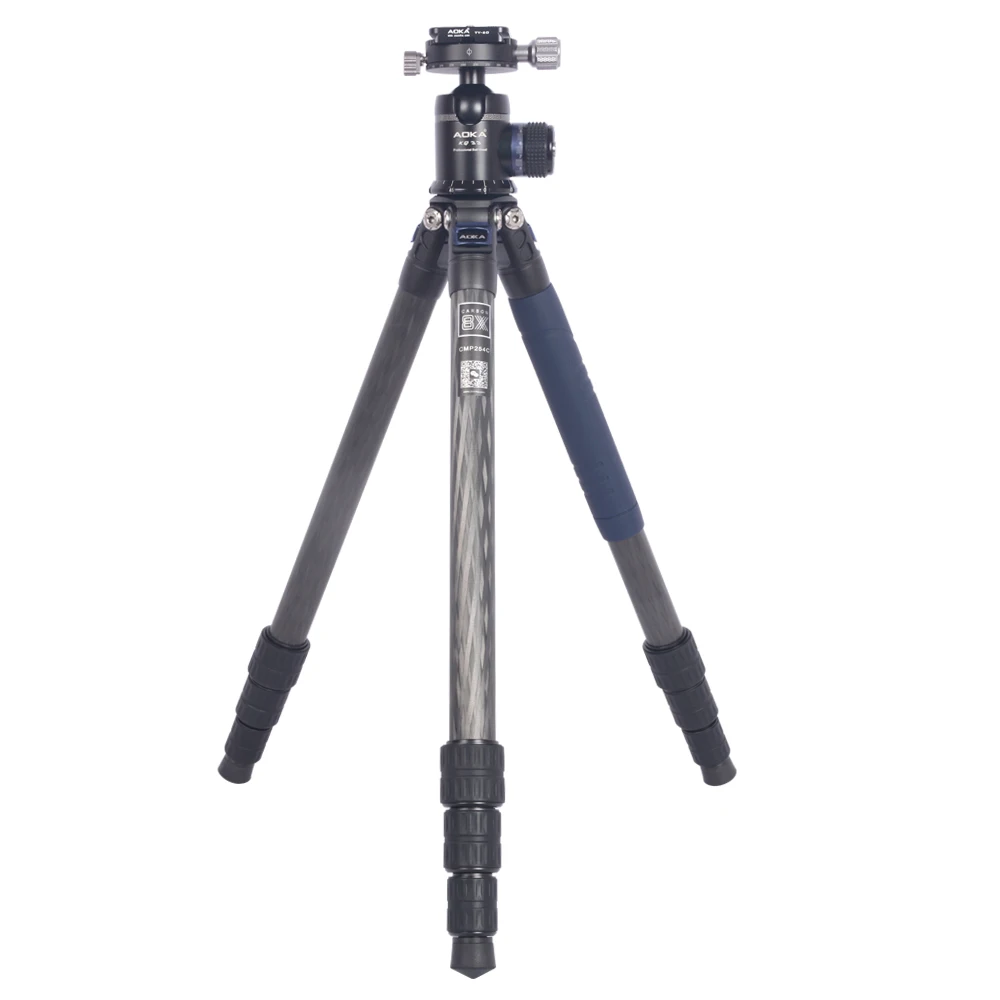 AOKA CMP254C Professional compact carbon fiber lightweight camera tripod