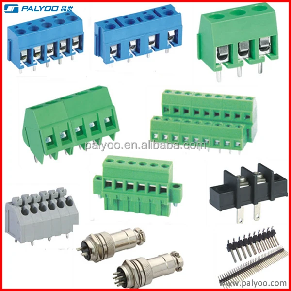 electric pluggable terminal block connector