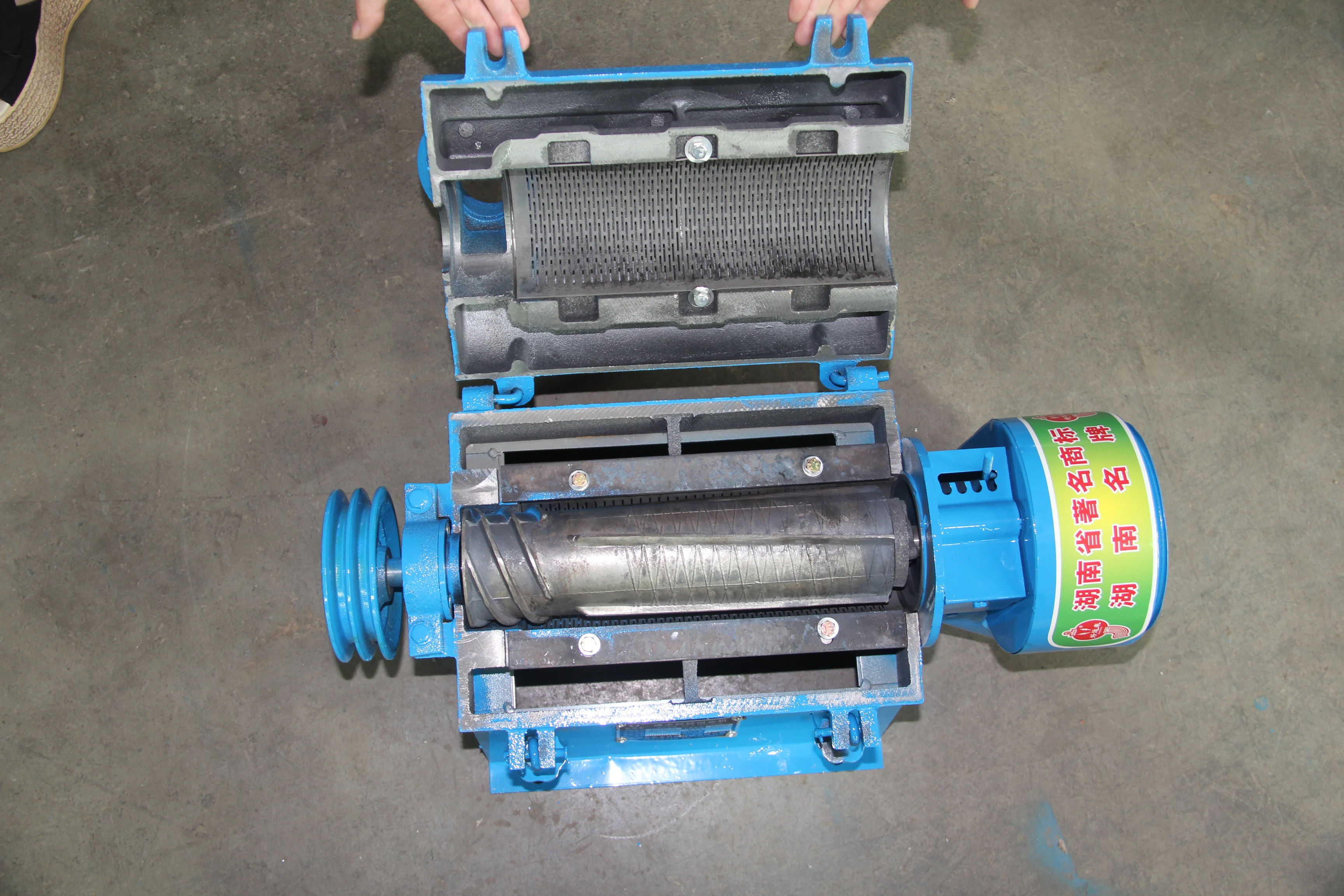 High capacity commercial mini rice mill for home use