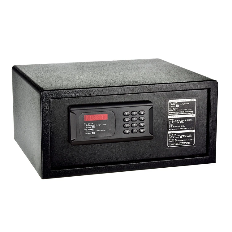 
two keys safe boxes digital lock promotional electronic safe money box steel large document safe box 