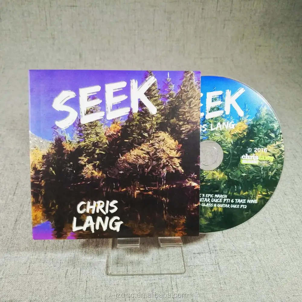 Audio CD Replication CD records offset printing packing in jacket