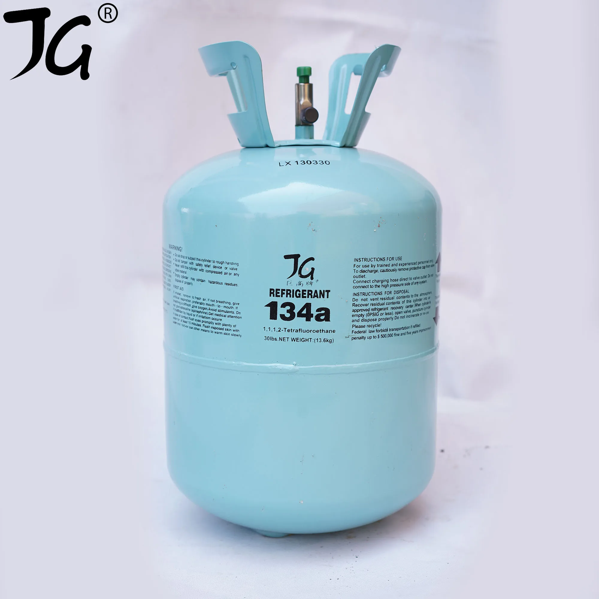 r134a gas cylinder refrigerant gas 13.4l with high purity 99.99% disposable cylinder best price