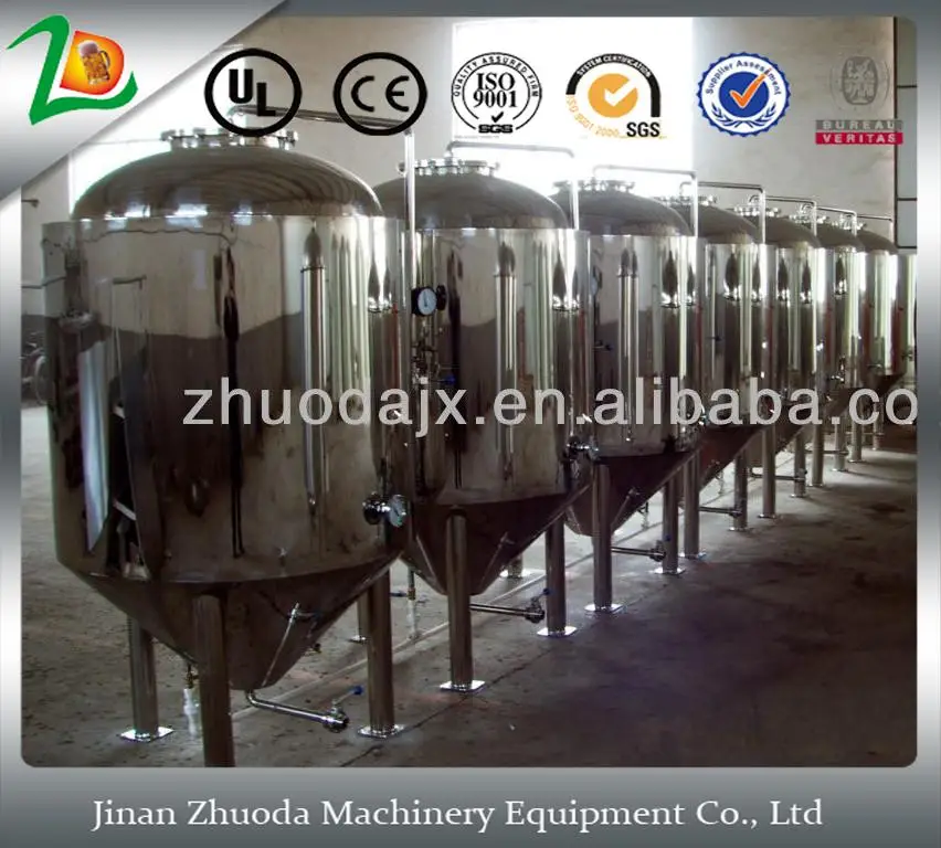 1000l zdbrewing гликоль куртки ферментер