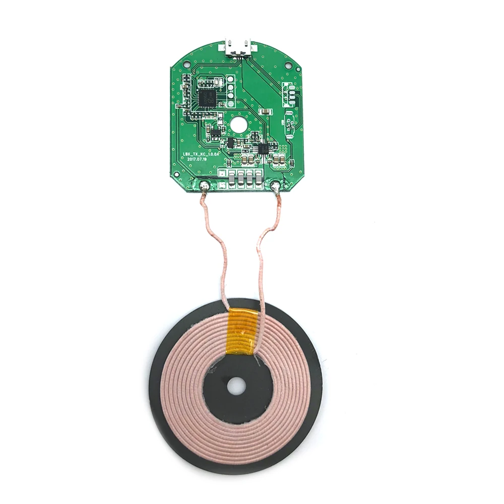 Модуль быстрой беспроводной зарядки 10 Вт/7 5 Вт/5 Вт Беспроводная зарядка PCB Заводская поставка принимаем OEM