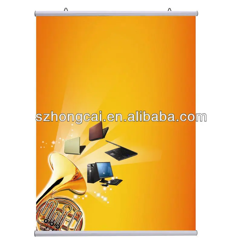 Вешалка для вывесок захват настенный подвесной баннер постер открытый