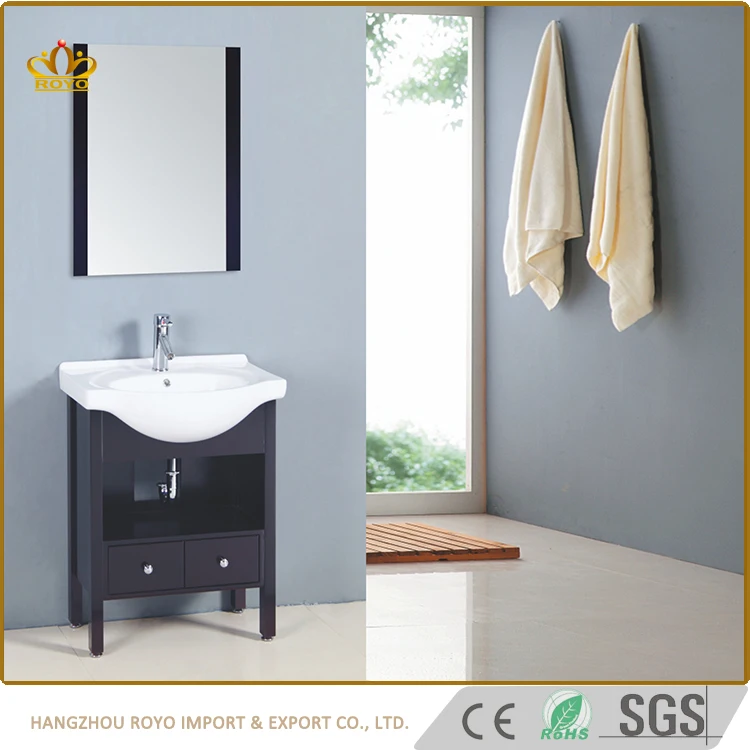 Hangzhou glass sink bathroom mirror cabinets mdf