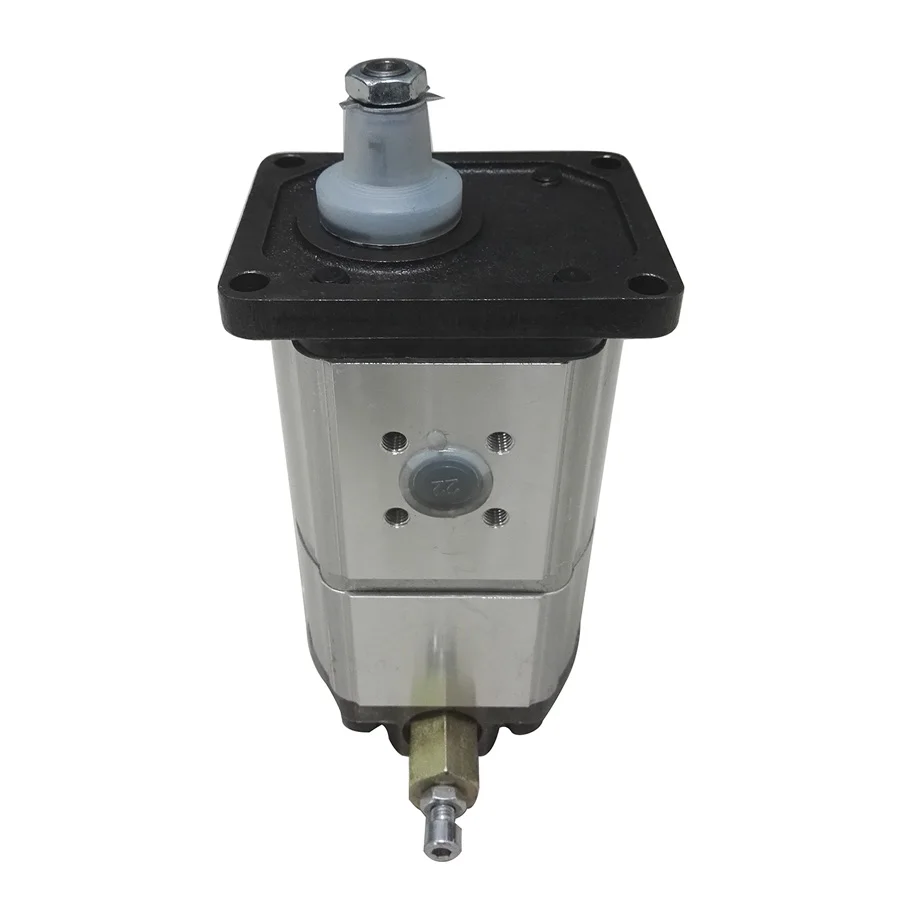 High pressure tandem hydraulic gear oil pump,double gear pump