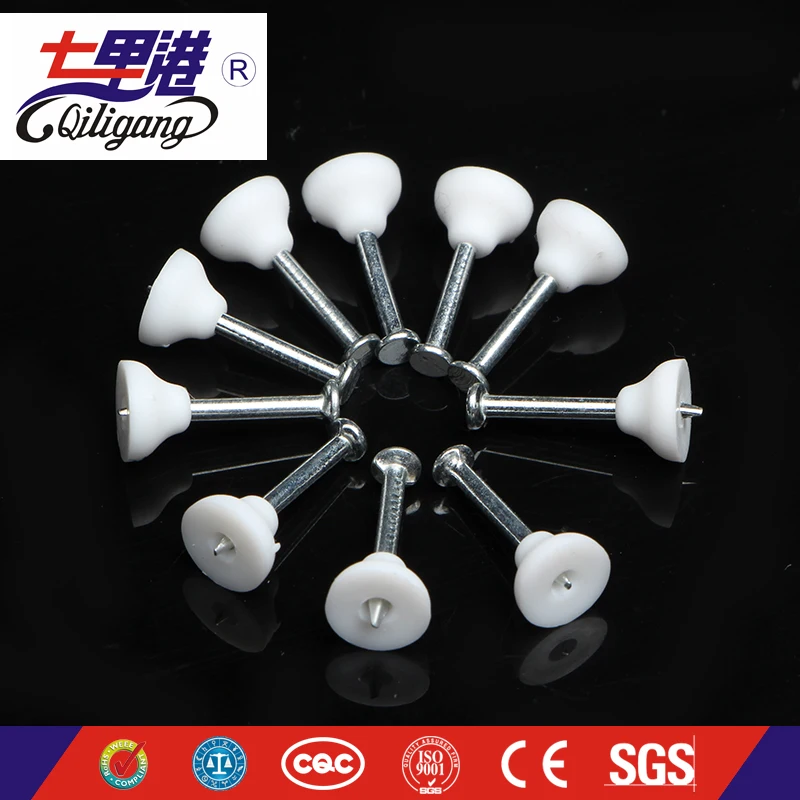 Qiligang Brand quality round type concrete adhesive cable clip