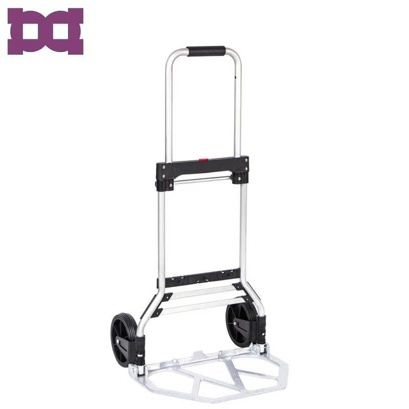 New Portable Folding and Collapsible Handle Push Shopping Truck Trolley Luggage Cart