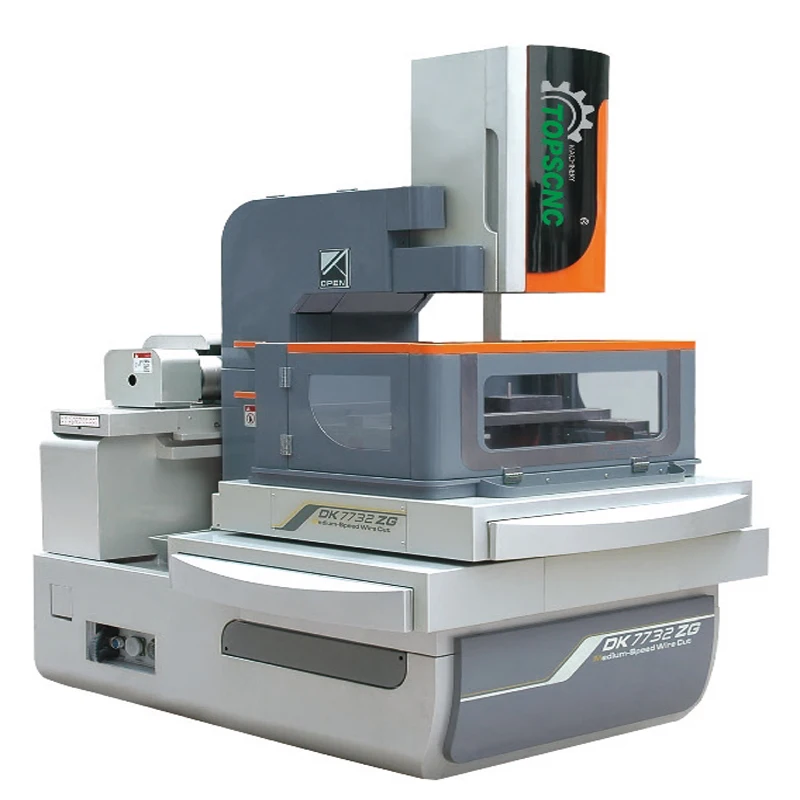 DK7750ZG tighten wire low working cost electro erosion machine