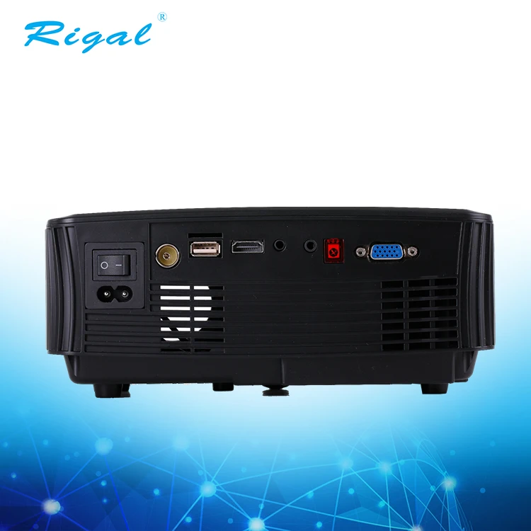 OEM home theater 1080P hd TV VGA USB 1080P android projector