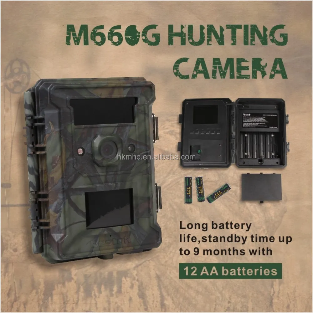 Custom HD Video Hunting Trail Camera OEM ODM Wide Angle Camera Trap