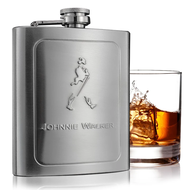 Promotion Jack Daniels Stainless Steel Customized Premium Alcohol Flask Liquor Hip Flask
