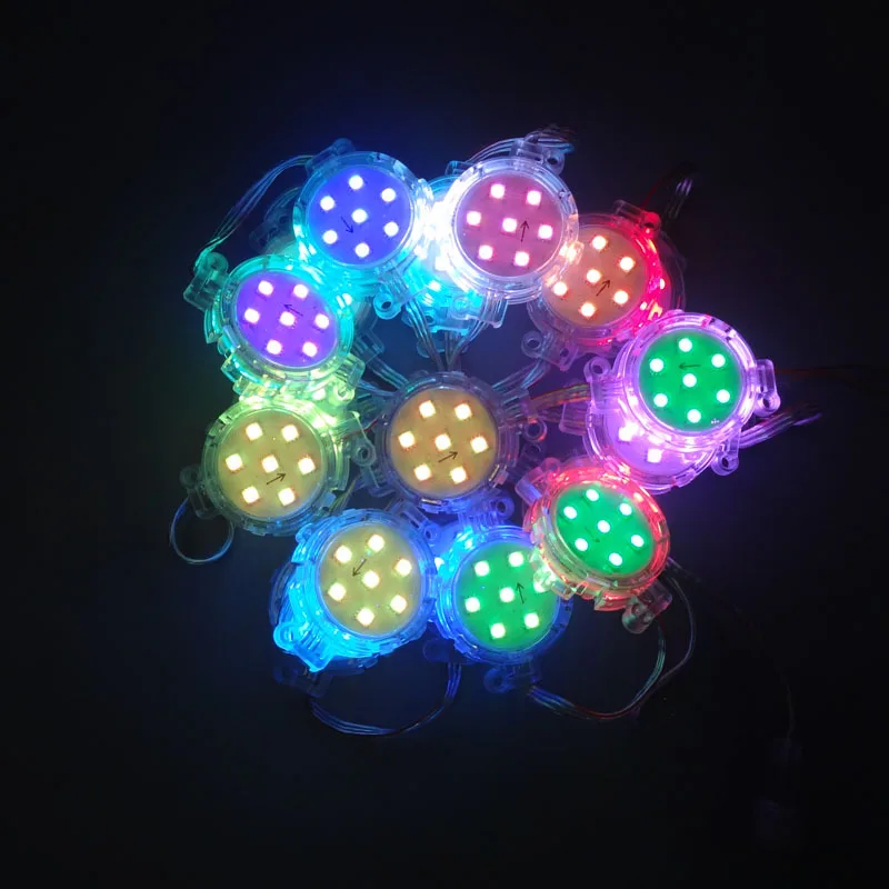 outdoor DC 12V 20mm 25mm 60mm IP65 led pixel light point light for carnival amusement park rides