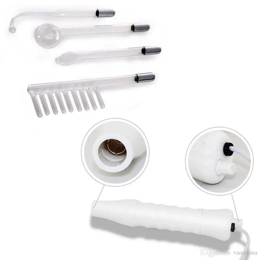 Hand hold Anti Hair Loss Equipment Electrodes High Frequency Facial Machine