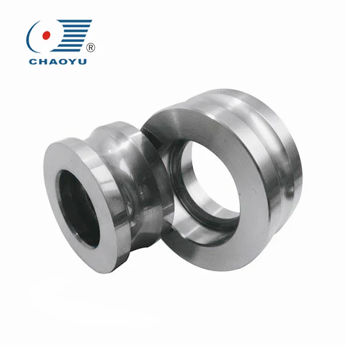 YG8 carbide pulley YG15 Tungsten carbide wire guide roll and carbide straightening rollers