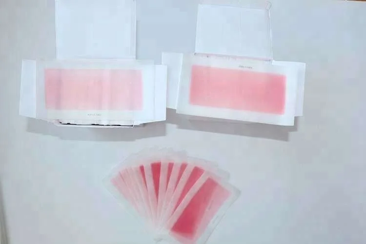 Бумага для удаления волос, Нетканая Депиляционная прозрачная Восковая бумага