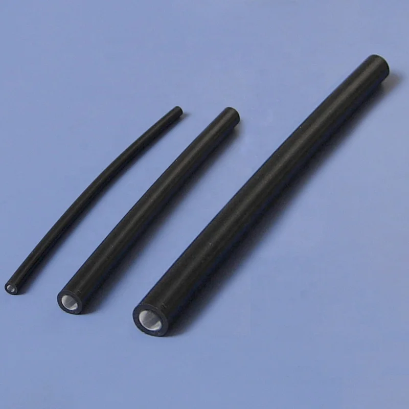 polymer led optic fiber 10mm end glow with black jacket swimming pool light