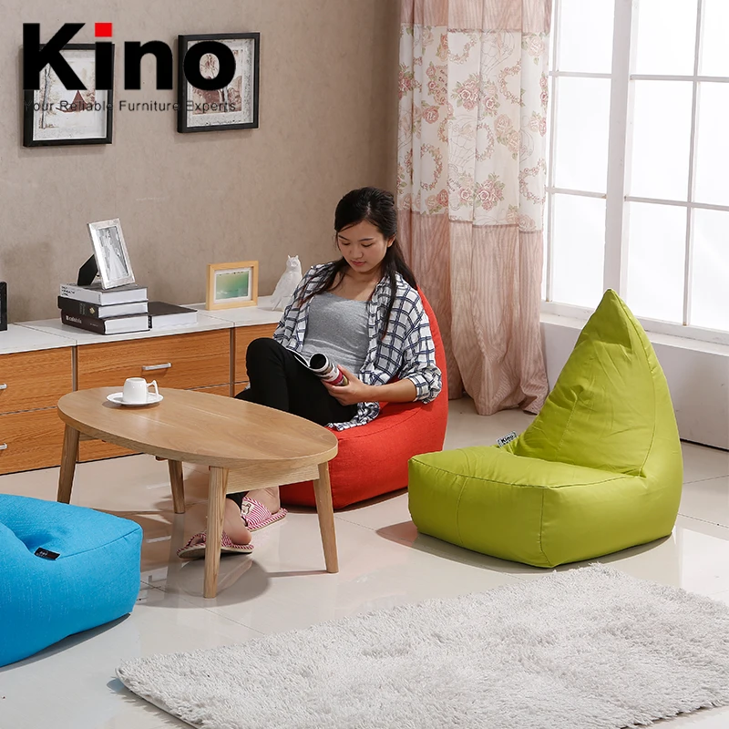 New design Small shape design bean bag chair attractive bean bag filled with EPS bean ball for promotion