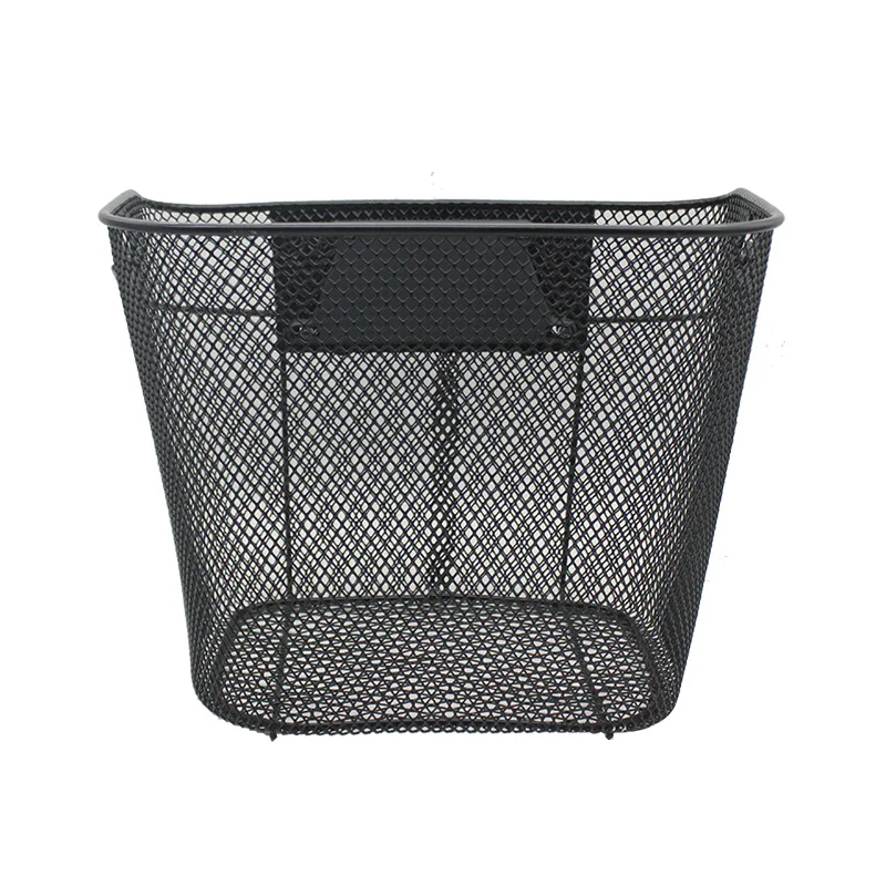 Hot selling Front bike basket metal folding bike handlebar bicycle basket