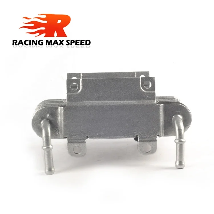 
Universal Motorcycle Engine Small Fuel Oil Cooler Silver Car Accessories Fuel Oil Cooler New SO-01 