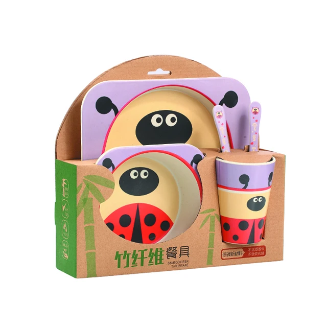 divided wholesale dinnerware	bamboo baby bowl light-weight pla tableware