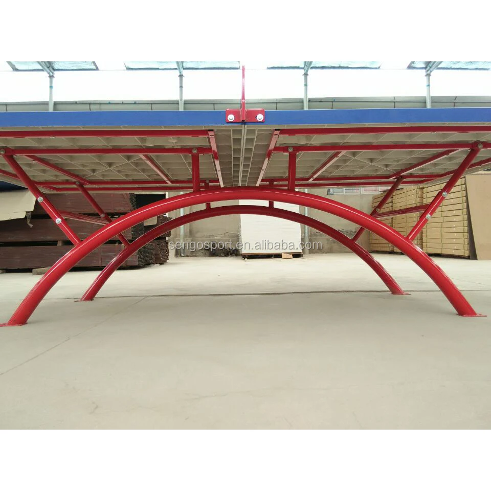 ITTF approved SMC outdoor Single folding movable table Table Tennis Table