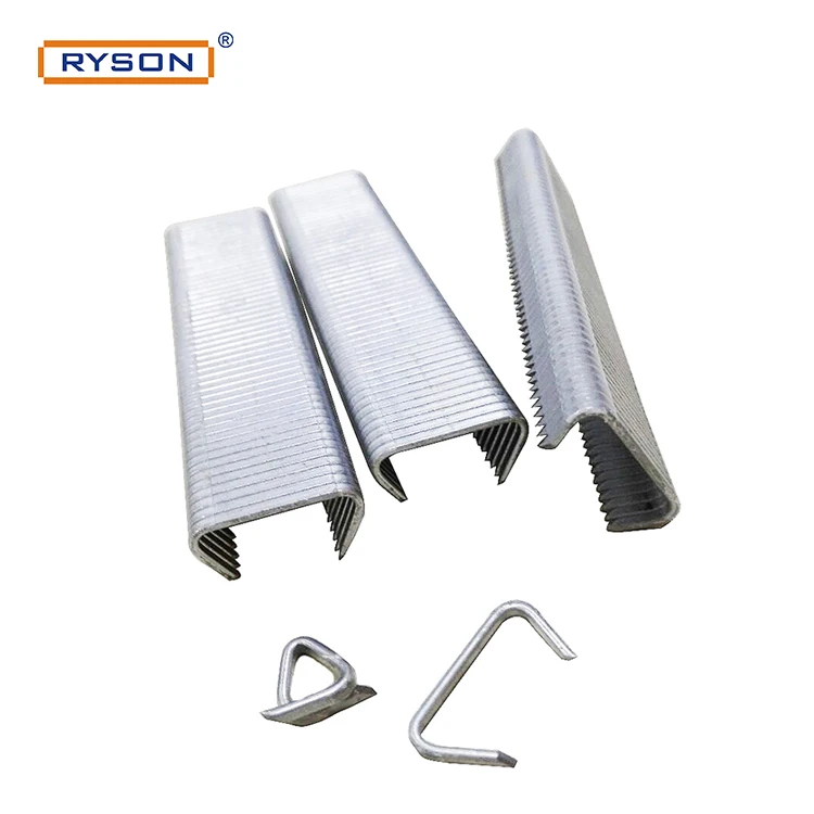 Galvanized fastening staples D hog ring wooden frame metal nails