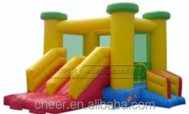 Cheer Amusement Children Inflatable Slip N Slide Inflatable Jungle Spider Slide and Bouncer